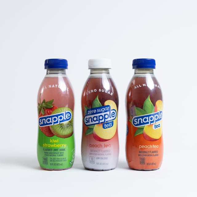 Snapple Drinks.